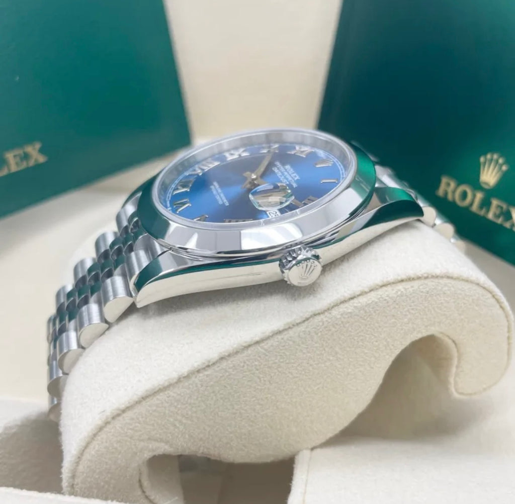Rolex Datejust 41 Blue Roman Dial (2024)