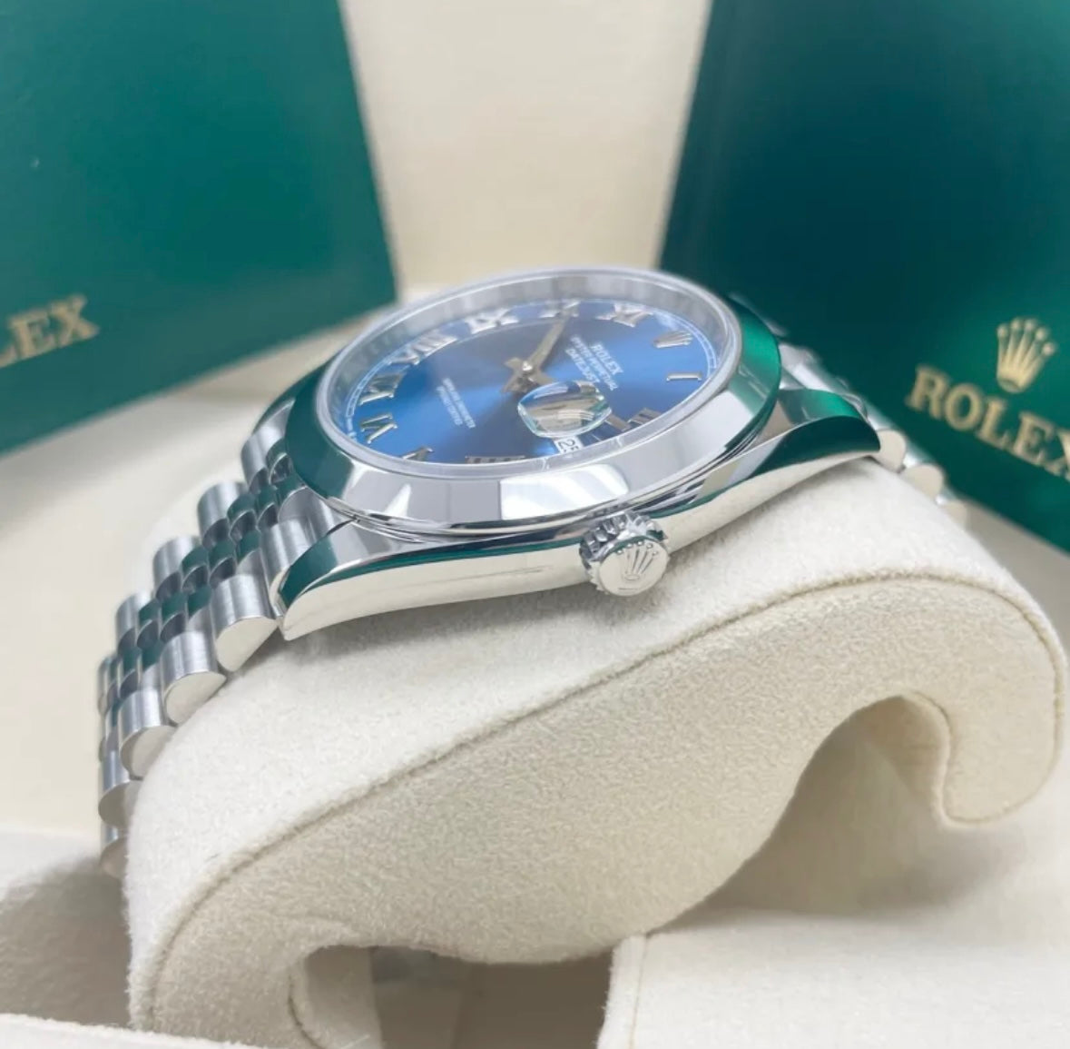 Rolex Datejust 41 Blue Roman Dial (2024)