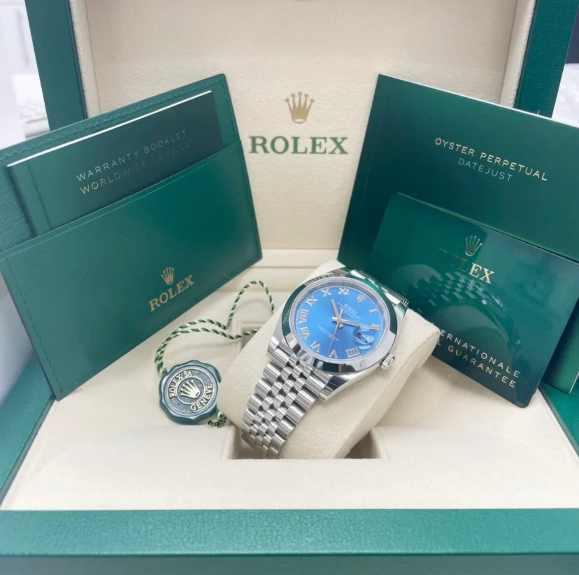 Rolex Datejust 41 Blue Roman Dial (2024)