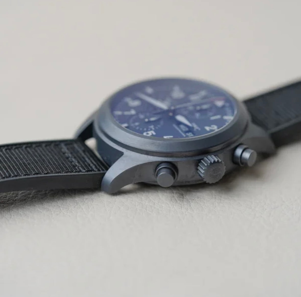 IWC Pilot’s Watch Double Chronograph Top Gun Ceratanium