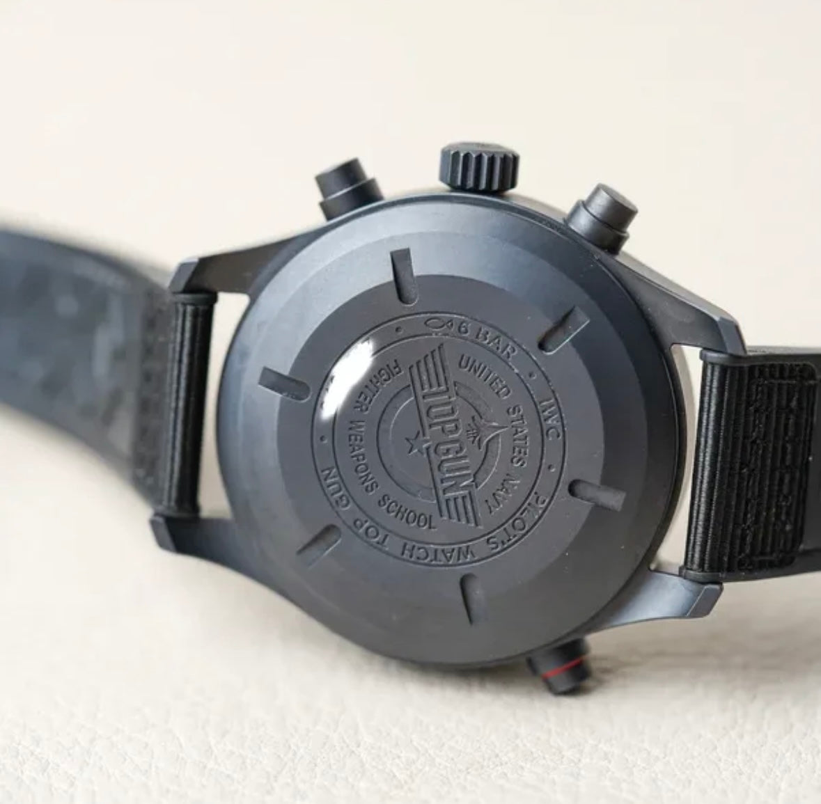 IWC Pilot’s Watch Double Chronograph Top Gun Ceratanium