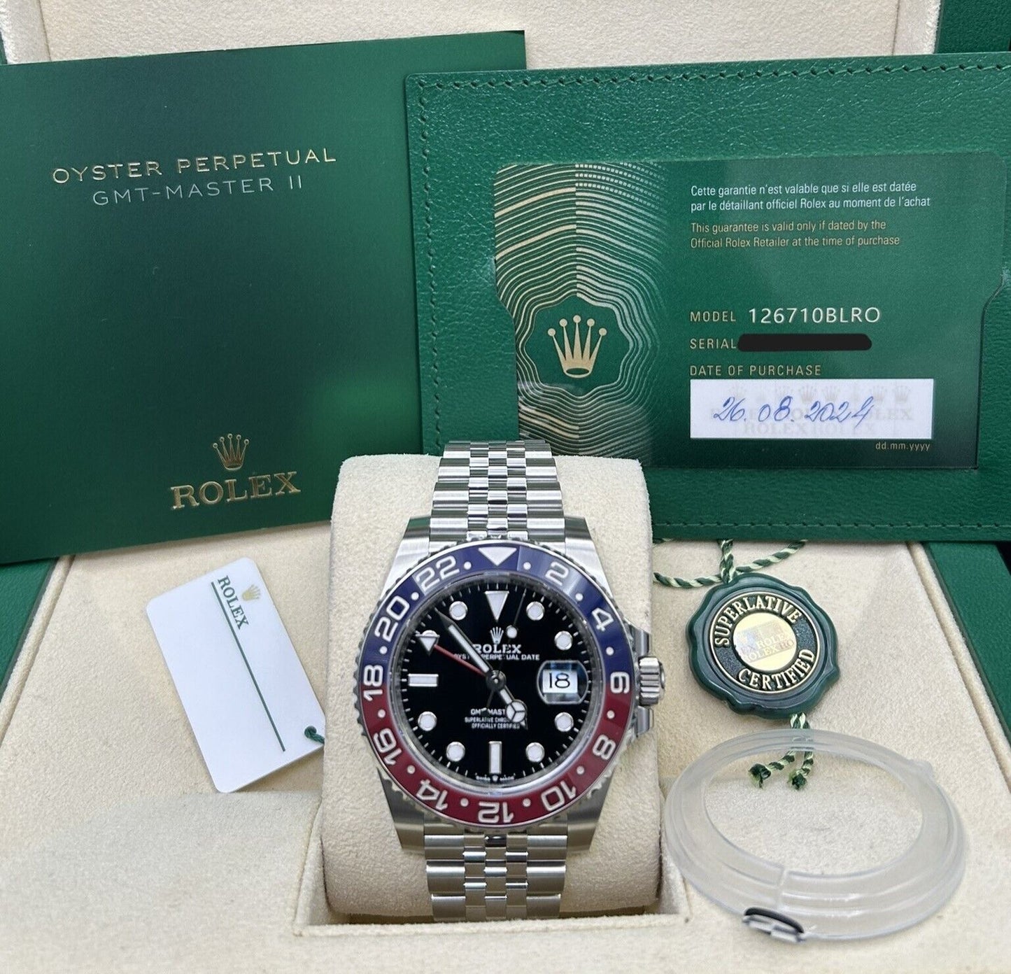 Rolex GMT-Master II Pepsi 126710BLRO